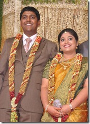 Four Frames Kalyanam son Satheesh Anjali Wedding Reception Stills