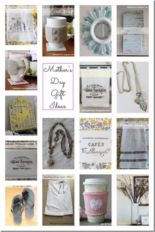 DIY Mother's Day Gifts from Setting for Four DIY Mother's Day Gifts from Setting for Four