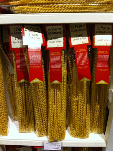 Spectacular dried pastas (they better be, at $18/lb).
