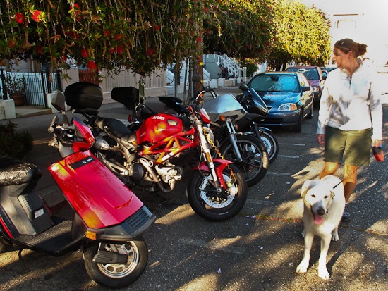 Motorcycle Parking San Francisco