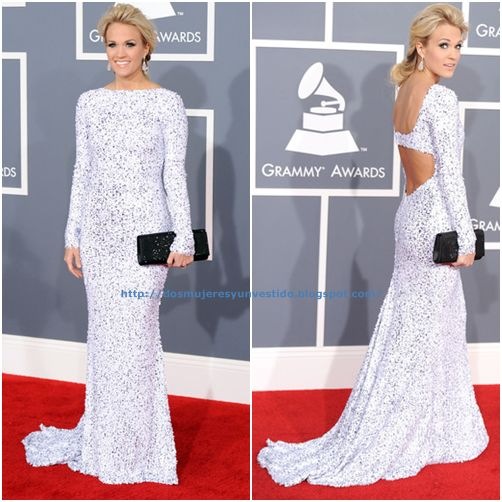 Carrie Underwood arrives at the 54th Annual GRAMMY Awards (4)
