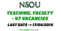 NSOU-Jobs-2014