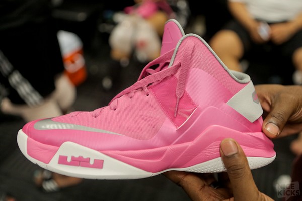Closer Look at Nike Zoom LeBron Soldier VI Think Pink