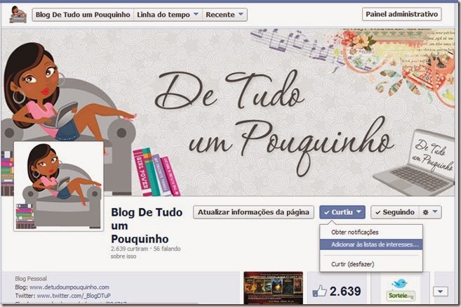 Novo Facebook Novo Facebook