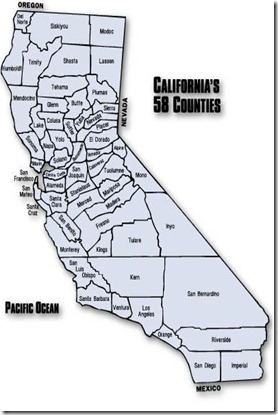 Counties for California Camping Reservations