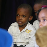 Peter is enthralled by the performance