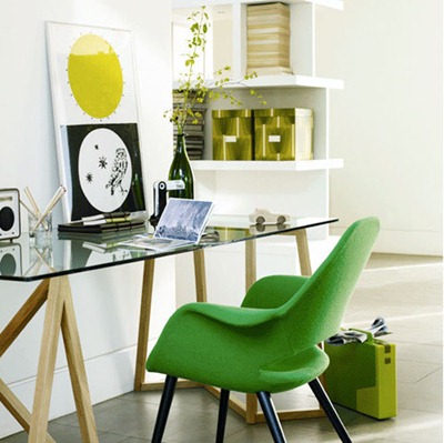 Grön accent, Apartment Therapy 3