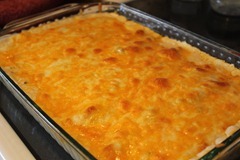 Ground Beef and Green Chili Enchiladas