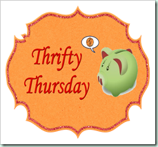 thrifty thursday thrifty thursday