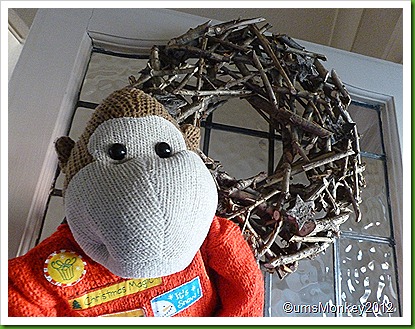 festive Twig Wreath festive Twig Wreath