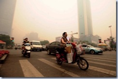 strange haze in China 2