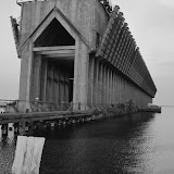 "Ghostly Ore Dock" - copyright Martyne Bailey