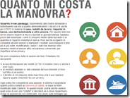 Sapere quanto si spenderà in più con la nuova manovra Monti facendo il calcolo online