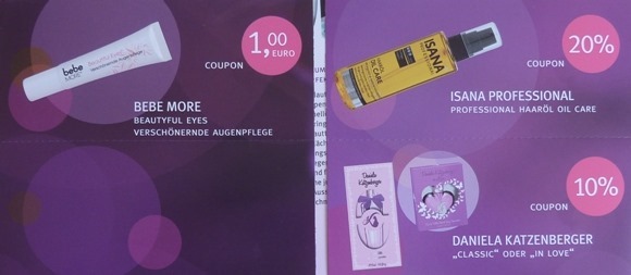 Rossmann schön für mich Box September 2014e Rossmann schön für mich Box September 2014e