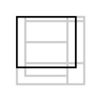 rectangle study 13, 2011, digital c-print (single edition), 40 x 40 in.