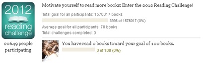 Reading Challenge Reading Challenge