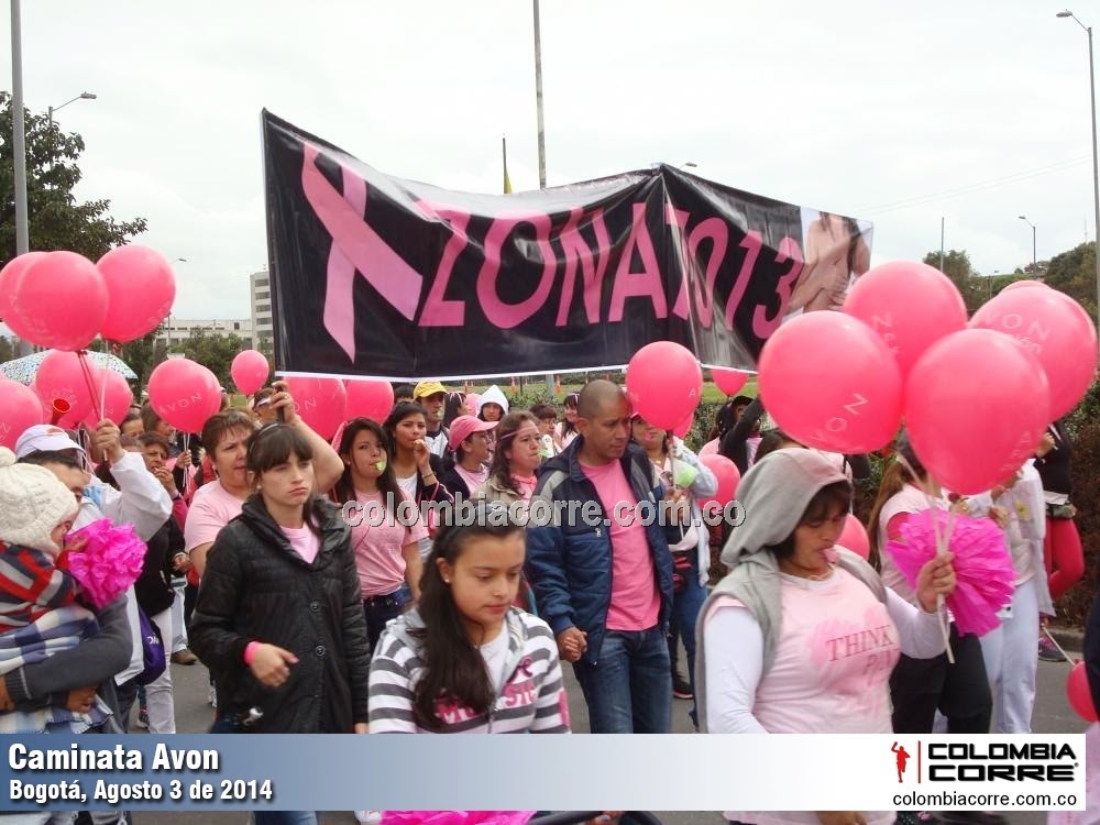 caminata avon 2014 bogota