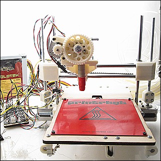 PrintrBot fully assembled
