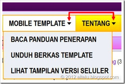 Tanda Simbol Anak Panah Pada Menu Pull Down Tanda Simbol Anak Panah Pada Menu Pull Down