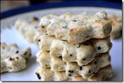 Eggless Sesame Biscuits