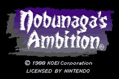 nobunaga's ambition nintendo blast