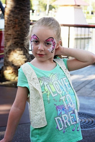 Sophie's face paint 3