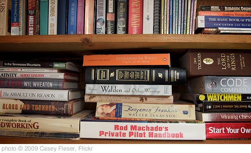 'Books (118 / 365)' photo (c) 2009, Casey Fleser - license: http://creativecommons.org/licenses/by/2.0/