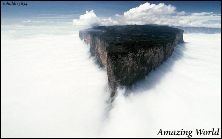 Mount Roraima is the highest of the Pakaraima chain of tepui plateau in South America Mount Roraima is the highest of the Pakaraima chain of tepui plateau in South America