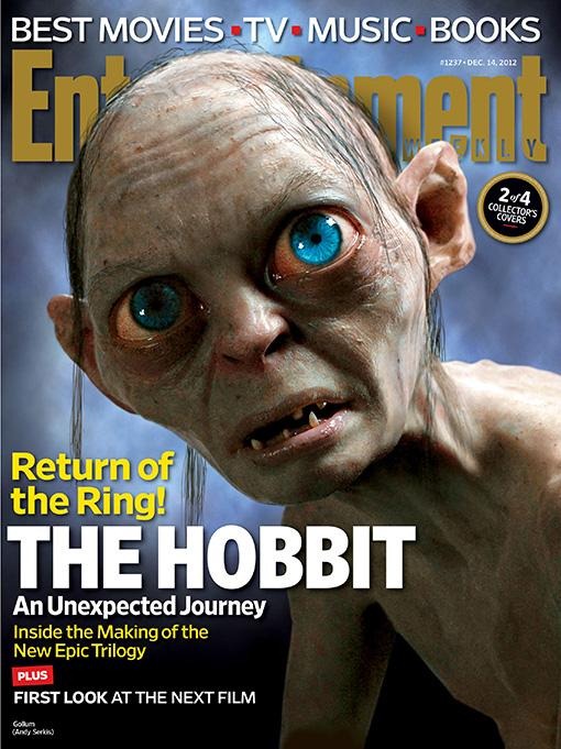 A hobbit Váratlan utazás négy EW címlap 01
