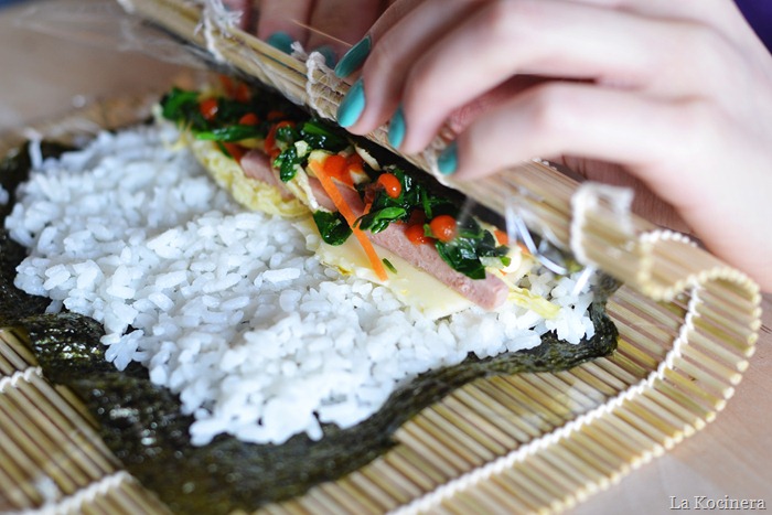 gimbap roll gimbap roll