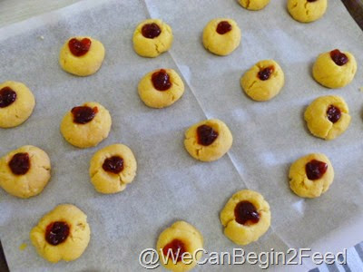 Dec 7 Coconut Flour Thumbprint cookies 003