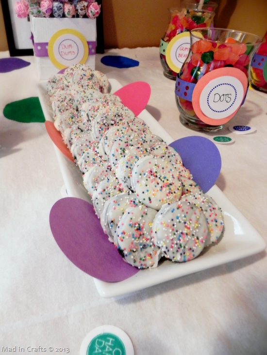 sprinkle covered oreos