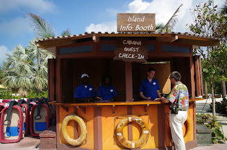 This booth is at the 2nd tram stop, down near Pelican Point.