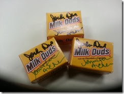 HBR milk duds