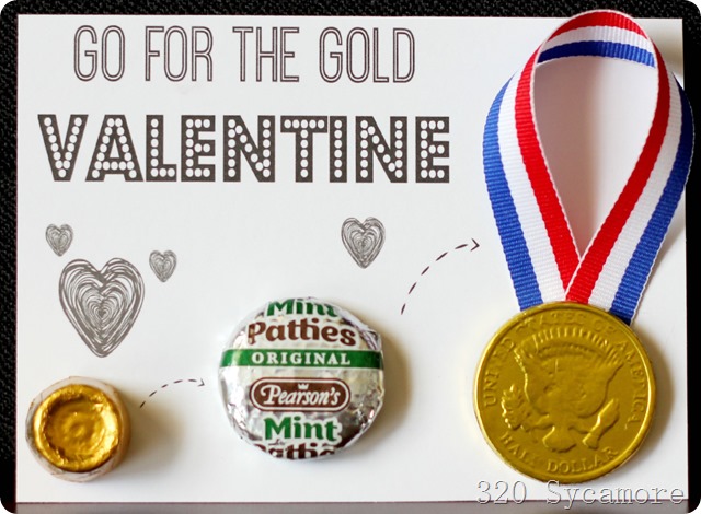 go for the gold valentine