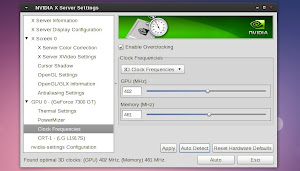 Nvidia in Linux e l'opzione overclocking