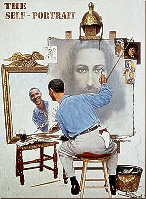 Obama Jesus Self-Portrait Obama Jesus Self-Portrait