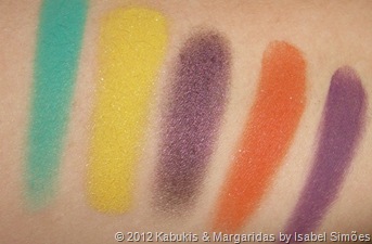 Inglot Swatches