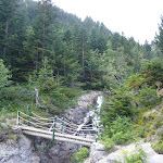 Passerelle sur le ruisseau de l'Estany