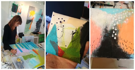 Kunst workshop i DK med Bettina Holst Kunst workshop i DK med Bettina Holst