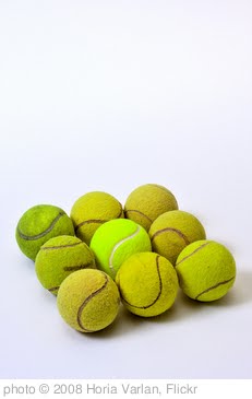 'Square made from a group of tennis balls' photo (c) 2008, Horia Varlan - license: http://creativecommons.org/licenses/by/2.0/