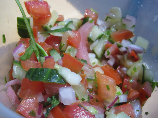 A chopped salad from Jack's Wife Freda.