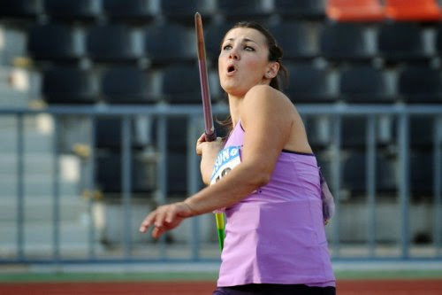 Маргарита Дорожон выиграла соревнования по метанию копья
