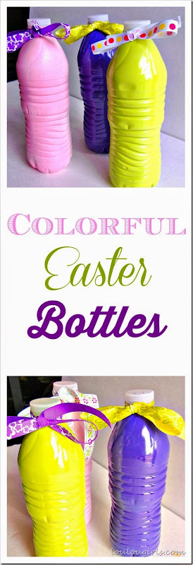Colorful Easter Bottles