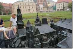 model of Wawel Hill complex, Wawel Hill, Krakow
