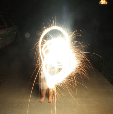 Sparkler Photography