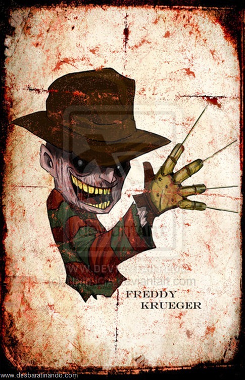 freddy desenhos arte uminga viloes desbaratinando 