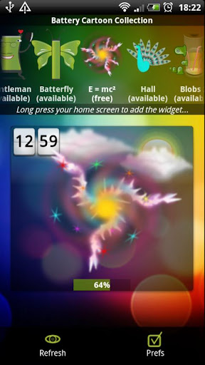 Battery Cartoon Widget Upgrade