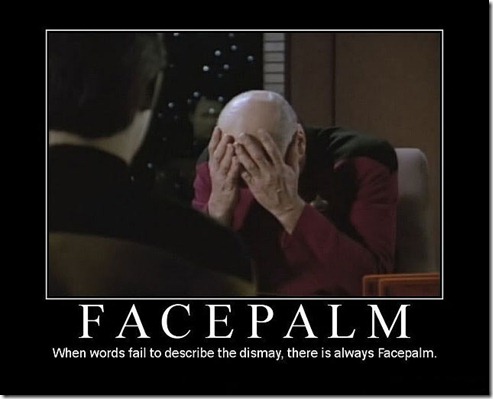 facepalm