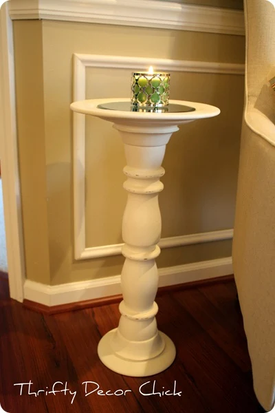candlestick turned side table